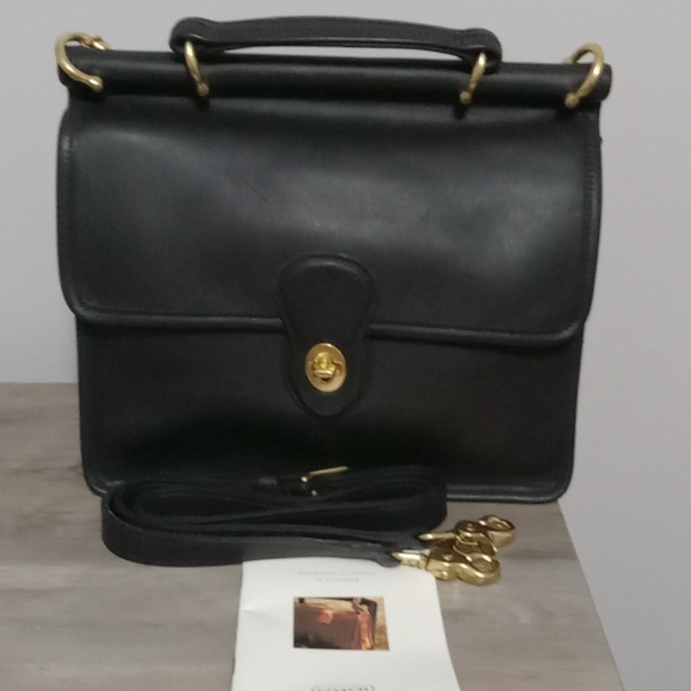 Coach Willis Handbag NWOTS VINTAGE 🖤🖤🖤🖤 - Picture 11 of 11